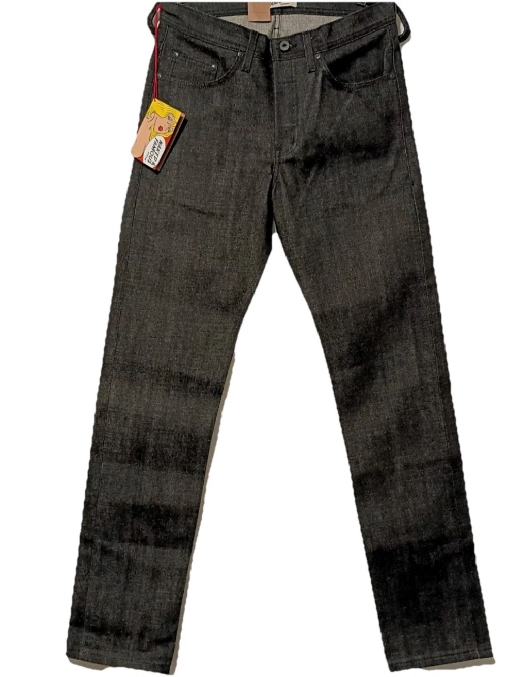 Naked and Famous Denim Weird Guy Yatagarasu Selvedge -  30” Black